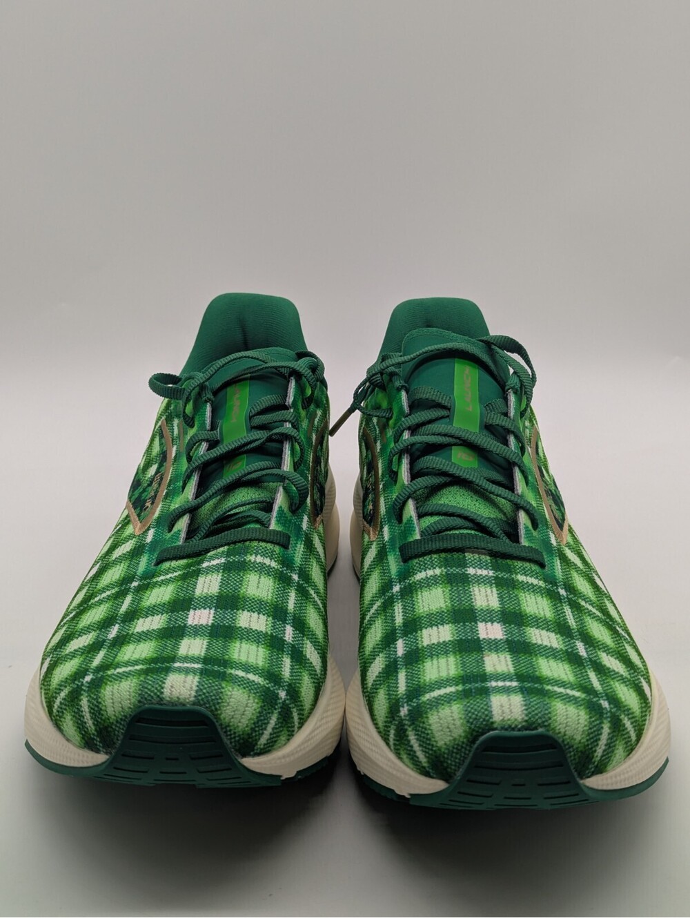 Brooks Launch 10 Run Lucky Clover Green Mens Size 11 Running Shoes 1104091D344 - Picture 2 of 9